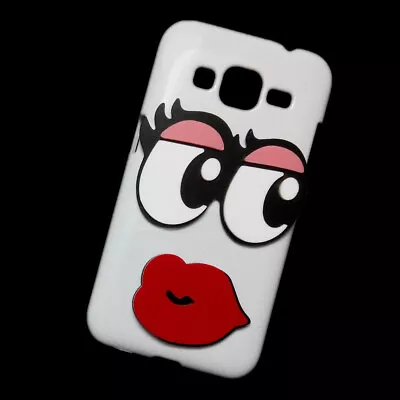 For Samsung Galaxy Core Prime G360 3D Cute Lips Eye Back Hard Phone Case Cover • $13.88