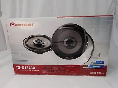 New Pioneer TS-G1643R Car Speakers Stereo Audio Sub Tweeter Mid Door Rear • $29.99