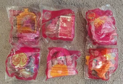 My Little Pony 6 Pc Lot 2007 McDonalds Happy Meal Toys NIB • $4.99