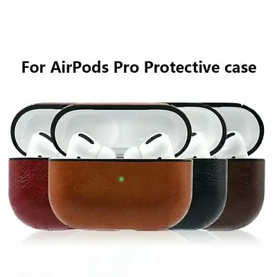 £5.99 • Buy For Apple AirPods Pro PU Leather Case Cover Protective  Bluetooth Earpods  Case