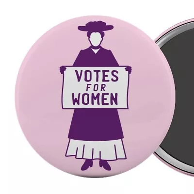 Votes For Women Fridge Magnet Suffragette Feminist Slogan • $7.95