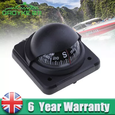 Marine Boat Compass With Mount Kit For Caravan Truck Sailing Navigation • £9.98