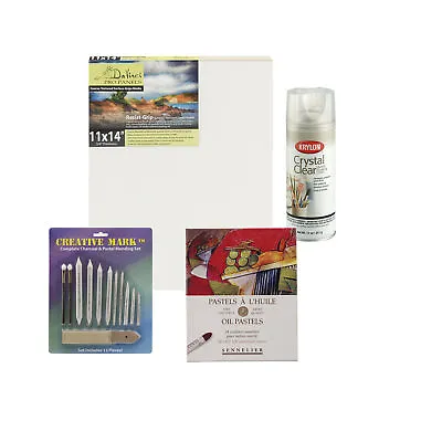 Jerrys Artarama 24pc Artist Oil Pastel Drawing Kit Still Life • £89.78