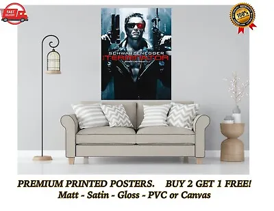 £4.20 • Buy The Terminator Classic Movie Poster Art Print Gift A0 A1 A2 A3 A4 Maxi