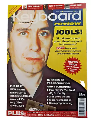 Keyboard Review December 1996 Issue 132 Jools Holland Yamaha AR100 Korg N364 • £3.99