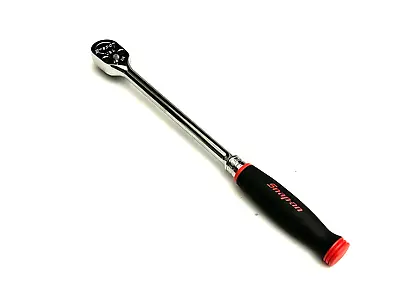 Snap On Tools NEW SHL80A 1/2 Dr Red Soft Grip Fixed Head Long Handle Ratchet USA • $235.95