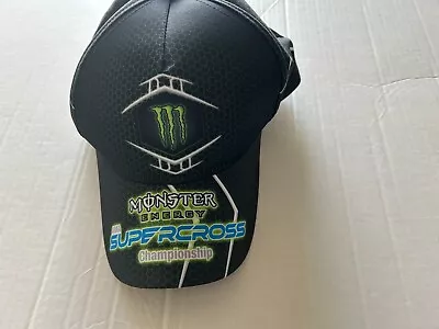 Monster Energy Ama Supercross Championship Snap Back Hat • $16.50