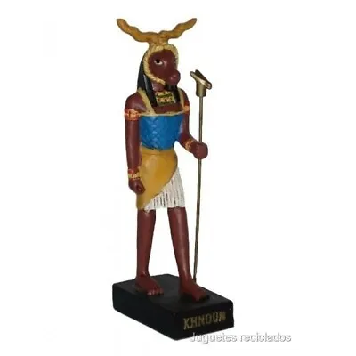 £2.39 • Buy KHNOUN Figure Ancient God Egypt 3.9-5.9 Inches Resin Egyptian Pharaoh