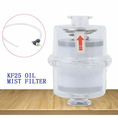 $50.01 • Buy 1* KF25 Interface Oil Mist Filter Vacuum Pump Fume Separator Exhaust Filter US