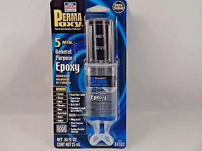 Permatex - 84101 Clear 5 Min General Purpose Epoxy • $8.98