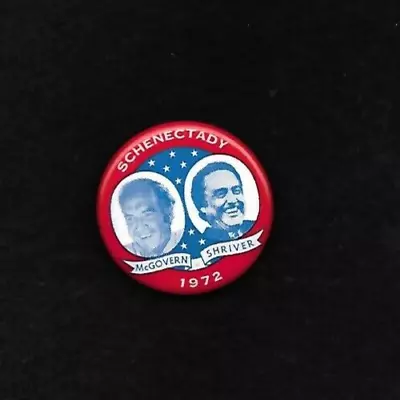 Uncommon NY Local GEORGE McGOVERN Presidential Campaign Button: Schenectady • $14.99