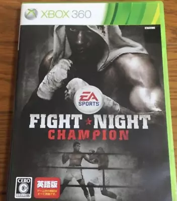 Fight Night Champion English Edition With Japanese Manual - Xbox360 From Japan • $62.52