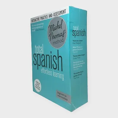 New & Sealed Total Spanish Course: Learn Spanish With The Michel Thomas Method • $23.48