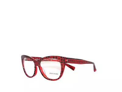 Alain Mikli 1346M 1346 B0H9 52 Red Black  Eyeglasses  Frame • £67.48