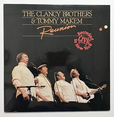 CLANCY BROTHERS & TOMMY MAKEM: Reunion Live In New York (Vinyl LP  Sealed) • $27.99