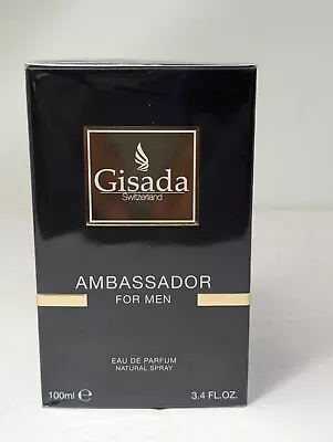 Gisada - Ambassador Men - Eau De Perfume - 100ML - 3.4 Fl Oz - Spicy Fresh And • $110