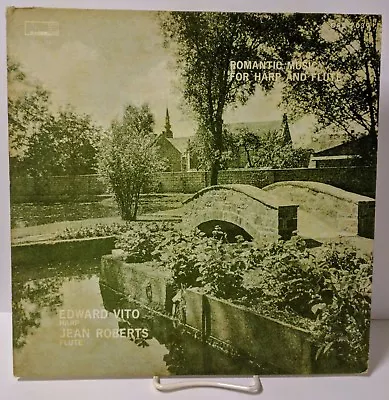 Edward Vito Romantic Music For Harp And Flute Orion ORS 7039 VG+/VG+/NM • $18.95