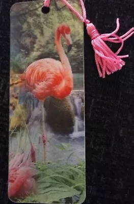 3 Picture Flamingo 3D Bookmark • £2.99