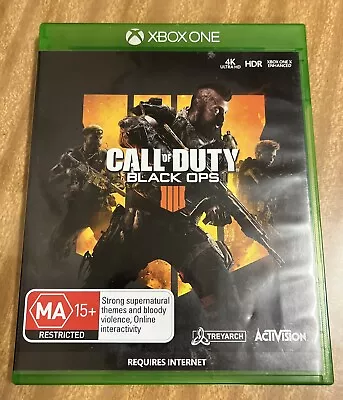 Call Of Duty Black Ops 4 - Xbox One - 2018 Shooter Action • $15