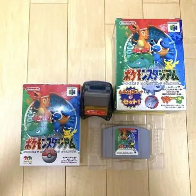Nintendo 64 N64 Pokemon Pocket Monster Stadium W/ 64GB Memory Pack NUS-019 • $59.99