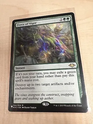 X1 Force Of Vigor MTG Modern Horizons R M/NM English UNPLAYED • $29.99