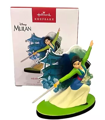 Hallmark 2023 Mulan Heart Of A Warrior 25th Anniv Disney Keepsake Xmas Ornament • $11.88