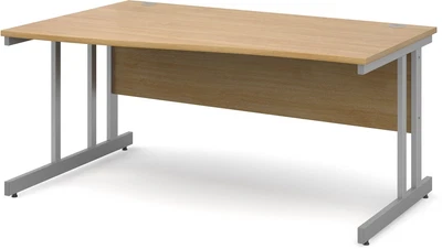 £331.52 • Buy Momento 1600mm LH Wave Desk - Oak