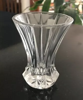 Nachtmann Bleikristall 24% Lead Crystal Clear Vase -  8.5cm - Made In Germany • $35