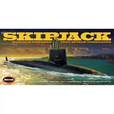 Moebius Models 1:72 U.S.S. Skipjack Nuclear Powered Fast Attack Submarine Model • £144.99