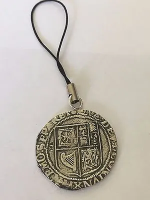 £5.99 • Buy James VI James I Shilling WC43 Made In Fine English Pewter Mobile Phone Charm 