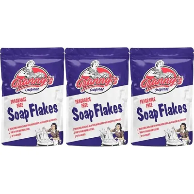 Granny's Original Soap Flakes 425g X 3 • £9.92
