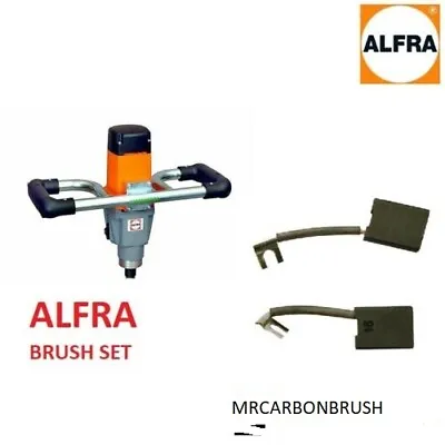 £5.99 • Buy Pair Alfra EHR 23/2.2 1800w Plaster Mixer Stirrer Carbon Brushes 110v/240V 