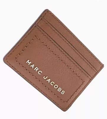 Marc Jacobs S102L01FA21 Smoked Almond With Gold Women's Daily Card Leather Case • $68.98