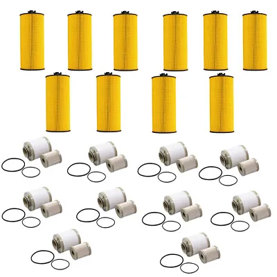 10sets Powerstroke Diesel Oil Fuel Filter Kit For 03-07 Ford 6.0L FD4616 FL2016 • $99.99