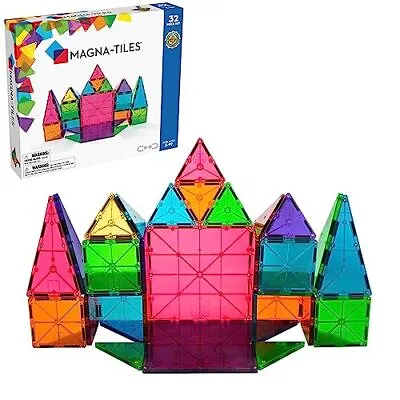  Classic 32-Piece Magnetic Construction Set The ORIGINAL Magnetic Building  • $91.75