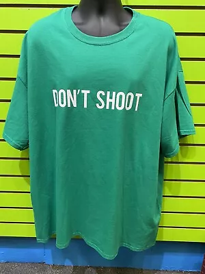Don’t Shoot BLM Green 3xl  Tee Store Display T-shirt • $4.79