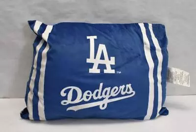 Los Angeles LA Dodgers MLB Blue 20  X 26  Plush Bed Pillow Pegasus Sports • $33.79