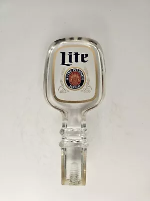 Vintage Miller Lite Beer 6” Acrylic Tap Handle • $10