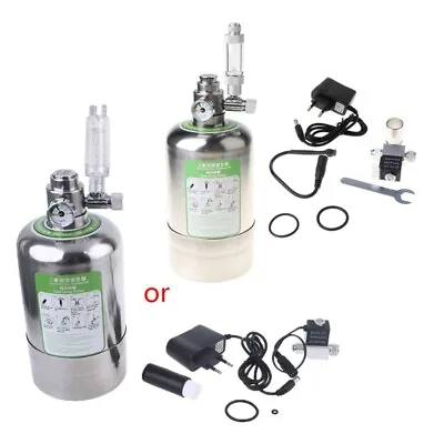 Aquarium DIY CO2 Generator System Stainless Tools Pressure Gauge • £57.59