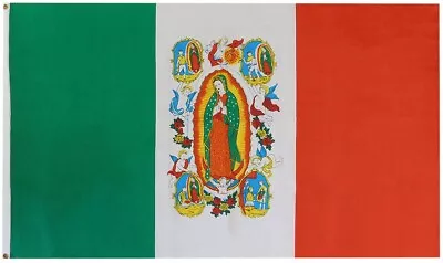 Mexico Our Lady Of Guadalupe Mary Roman Catholic 3x5 3'x5' Polyester 100D Flag • $9.88