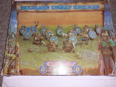 £150 • Buy OOP Citadel / Warhammer Empire Regiments Of Renown RRD1 Bugman's Dwarf Rangers