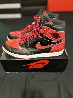 Size 15 - Jordan 1 Retro OG High Banned Bred • $435