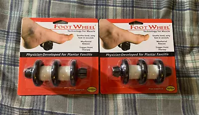 Lot Of Two (2) The Stick Foot Wheel Massage Roller Muscle Body Feet (New) • $20