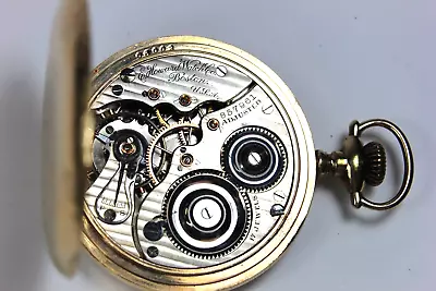 E. Howard Watch Co Boston 14KGF 17 Jewel Railroad Pocket Watch Adjusted- REDUCED • $599