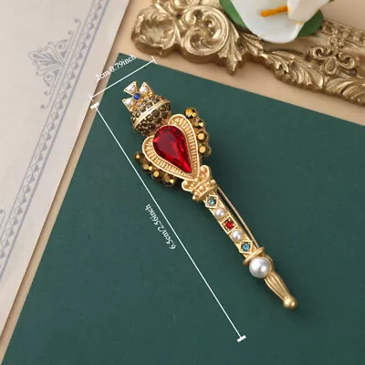 Medieval Vintage Brooch Women Fashion Enamel Baroque Corsage Pin Jewelry Gift • $6.97