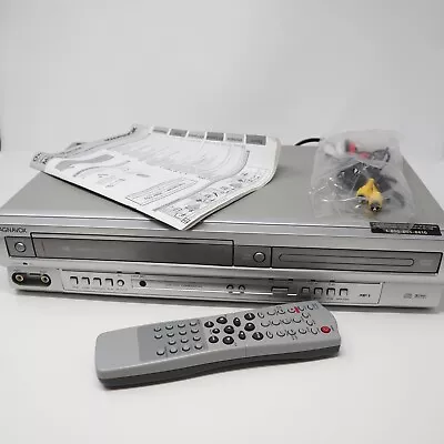 Magnavox DVD/VCR Combo Player 4 Head VHS Recorder MSD804 W/ Remote & AV WORKING • $78