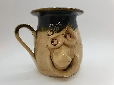 Vintage Ugly Face Mug Pretty Ugly Pottery Wales • £12