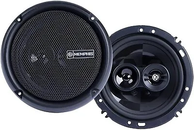 Memphis Audio 6.5  Coaxial 3-Way Car Speakers - Pair *PRX603 • $77.60