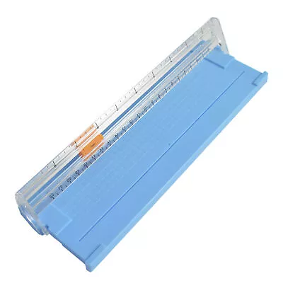 857a5 Scrapbook Trimmer Small Practical Mini Paper Cutter Durable Blue • $9.87