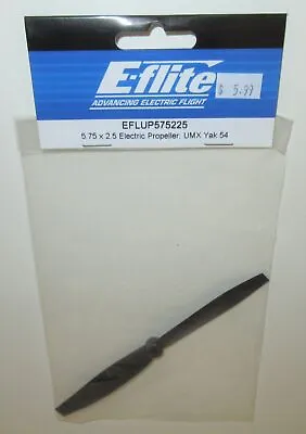 E-flite 5.75 X 2.25 Electric Propeller: UMX Yak 54 #EFLUP575225 NIP • $5.99